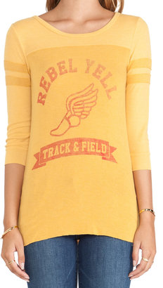 Rebel Yell Track & Field Thermal Football Tee
