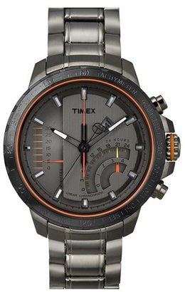 Timex 'Intelligent Quartz' Linear Chronograph Bracelet Watch, 47mm