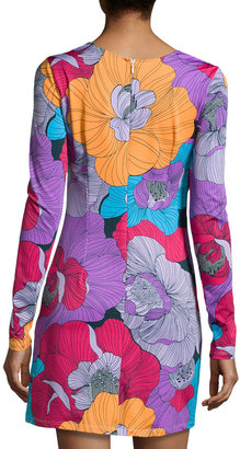 Julie Brown Morgan Floral-Print Jersey Dress, Gem Haven