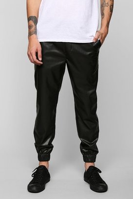 Urban Outfitters Feathers Lightweight Faux-Leather Jogger Pant