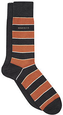 HUGO BOSS Wide Stripe Socks (2 Pack)