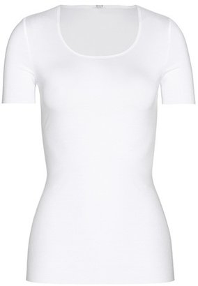 Wolford Pure Shirt stretch jersey top