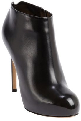 Ferragamo black leather 'Rufia' heel booties