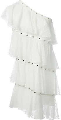 Jean Paul Gaultier lace ruffle dress