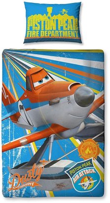 Disney Planes Rescue Panel Duvet Cover Set - Single