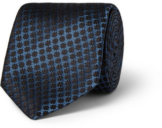 Penrose Embroidered Woven-Silk Tie