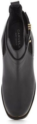 Carvela Tomas Leather Ankle Boots with Metal Details