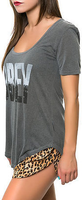 Obey The Ogny Skyline Tee in Dusty Graphite