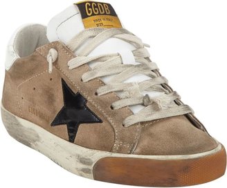 Golden Goose Deluxe Brand 31853 Golden Goose Distressed Superstar Sneakers-Nude