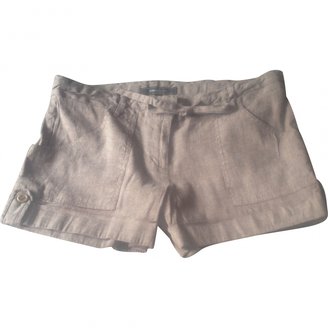BCBGMAXAZRIA Brown Cotton Shorts