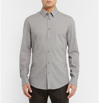 Maison Martin Margiela 7812 Maison Martin Margiela Slim-Fit Micro-Houndstooth Cotton Shirt