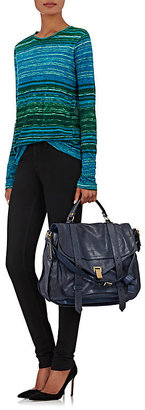 Proenza Schouler Women's PS1 Extra-Large Shoulder Bag-NAVY
