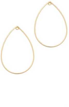 Jules Smith Designs Teardrop Hoop Earrings
