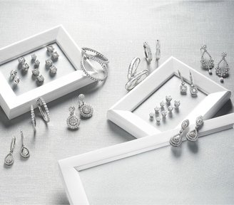 Macy's Diamond Stud Earrings (1/2 ct. t.w.) in 14k White Gold or Gold