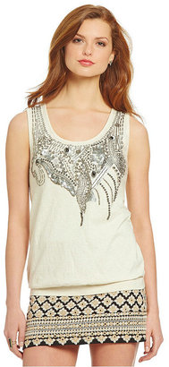 Chelsea & Violet Sequined Tank