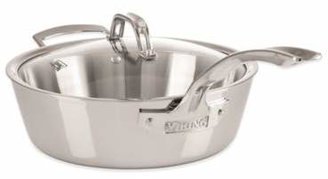 Viking Contemporary Stainless Steel 3.6-Quart Covered SautÃ© Pan