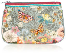 Accessorize Butterfly Forest Zip Top Purse