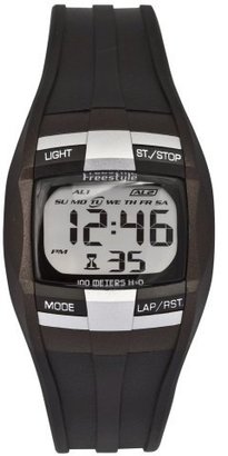 Freestyle Midsize FS81224 Huckfin Digital Black Polyurethane Strap Watch
