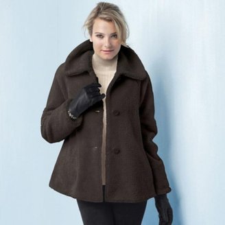 JESSICA®/MD Faux-Fur Swing Coat