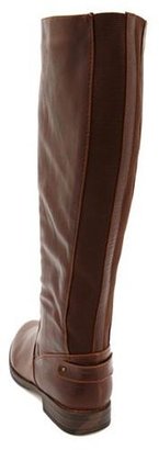 Charlotte Russe Knee-High Flat Riding Boot