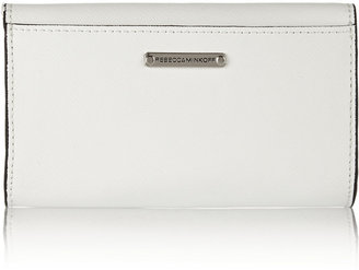 Rebecca Minkoff Studded textured-leather wallet