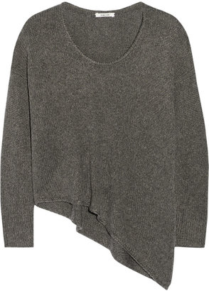 Helmut Lang Asymmetric knitted sweater