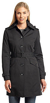 MICHAEL Michael Kors Single Breasted Trench with Tonal Buttons