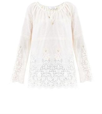 Zimmermann Keeper embroidered cover-up