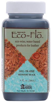 Eco-Flo All-In-One Stain & Finish 4 Ounce, Midnight Black
