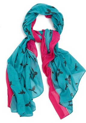 Yumi Multiple birds scarf