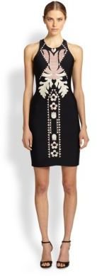 Cynthia Rowley Embroidered Racerback Dress