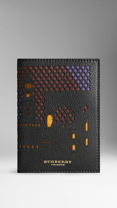 Burberry Milan Motif Passport Cover