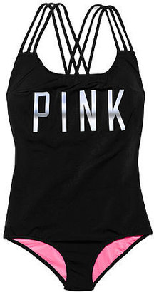 Victoria's Secret PINK NEW!Strappy-back One-Piece