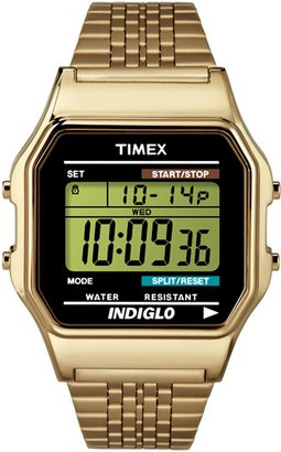 Timex Digital Inglo Gold Exp Band