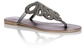 Oasis Silver Beaded Knot Toepost