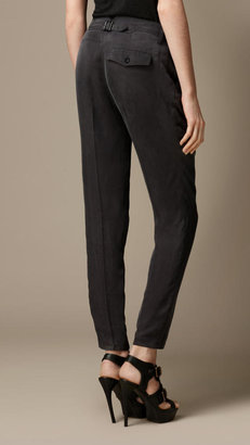 Burberry Tapered Military Trousers