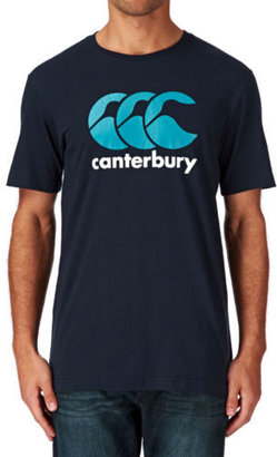 Canterbury of New Zealand Ccc Logo  Mens  T-Shirt - Navy / White