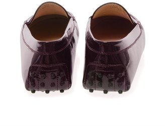Tod's Gommino patent-leather loafers