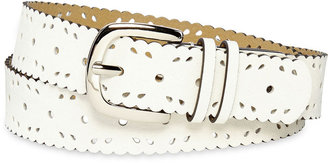 JCPenney RELIC Relic Scalloped Perforated Belt