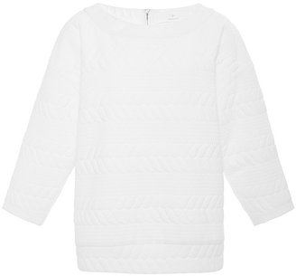 Thakoon Quilted Pullover Top