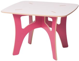 Sprout Kids Table - Pink & White