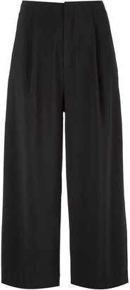 Elizabeth and James cropped wide leg trousers