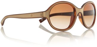 Giorgio Armani Sunglasses Ladies brown transparent acetate sunglasses