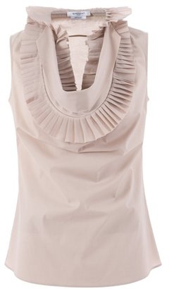 Givenchy Pleat trim sleeveless top