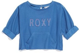 Roxy 'Sandyland' Sweatshirt (Toddler Girls, Little Girls & Big Girls)