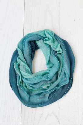 Urban Outfitters Dip-Dye Nubby Eternity Scarf