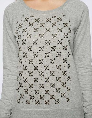 French Connection Jacqui Dazzle Sweat Top