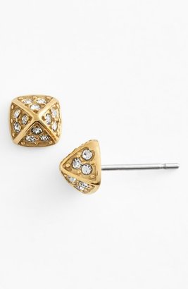 Rebecca Minkoff 'Jewel Box' Pavé Pyramid Stud Earrings
