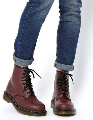 Dr. Martens Modern Classics Cherry Red Smooth 1460 8-Eye Boots