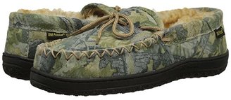 Old Friend Camouflage Moccasin (Camouflage W/Stony Fleece) Men's Slippers